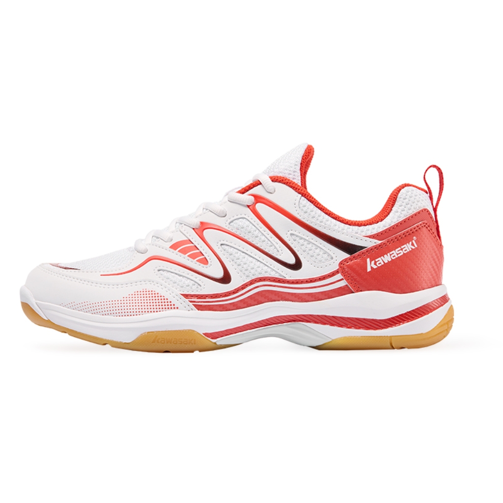 

Kawasaki Абразивостойкие кроссовки для бадминтона с поддержкой голеностопа низкие унисекс Flying Box Ярко-красные, цвет [Flying Box]Vermilion