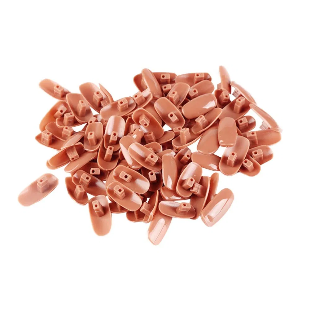 Модель для тренировки маникюра Fake Finger Practice Model Nail, 200 шт. ‎Lurrose