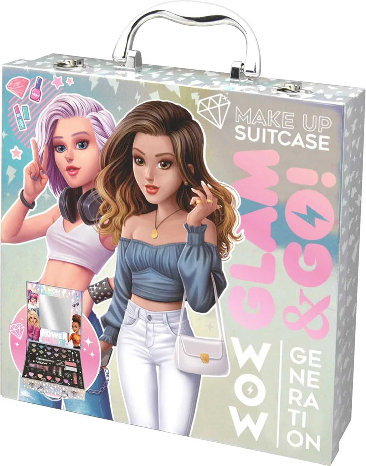 Набор для макияжа 4x1 Wow Generation Glam and GO
