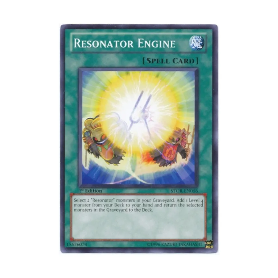 

CCG Резонаторный двигатель (общий), Yu-Gi-Oh - Storm of Ragnarok - Singles