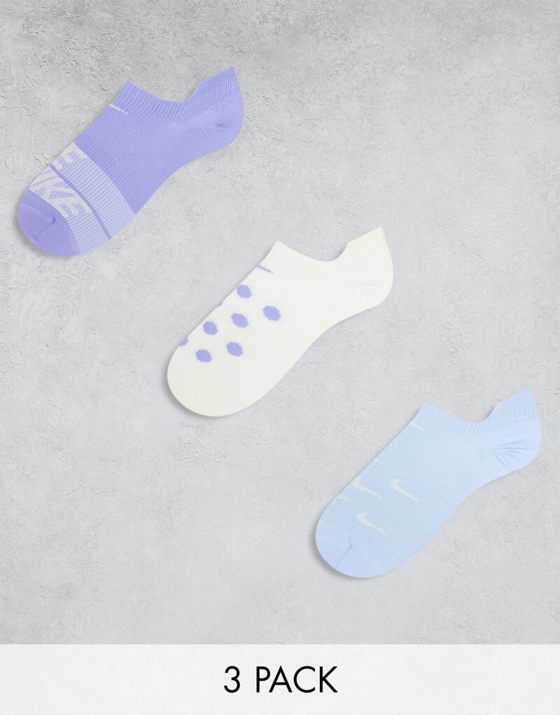 

Набор из трех разноцветных легких носков Nike Everyday Plus Lightweight Nike