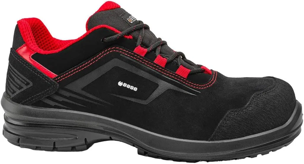 Защитная обувь BASE Protection Unisex B0982a Dione S3l Fo Sr-Bs Nero/Rosso для пожаротушения, Colourful