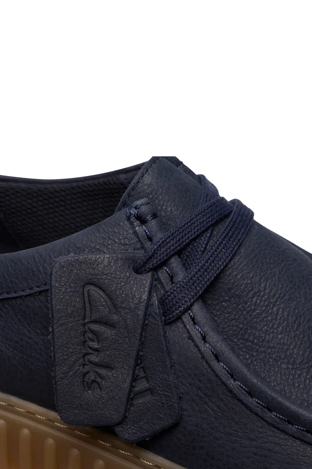 Кроссовки Torhill Lo из натуральной кожи Clarks Debenhams, темно-синий — фото 2