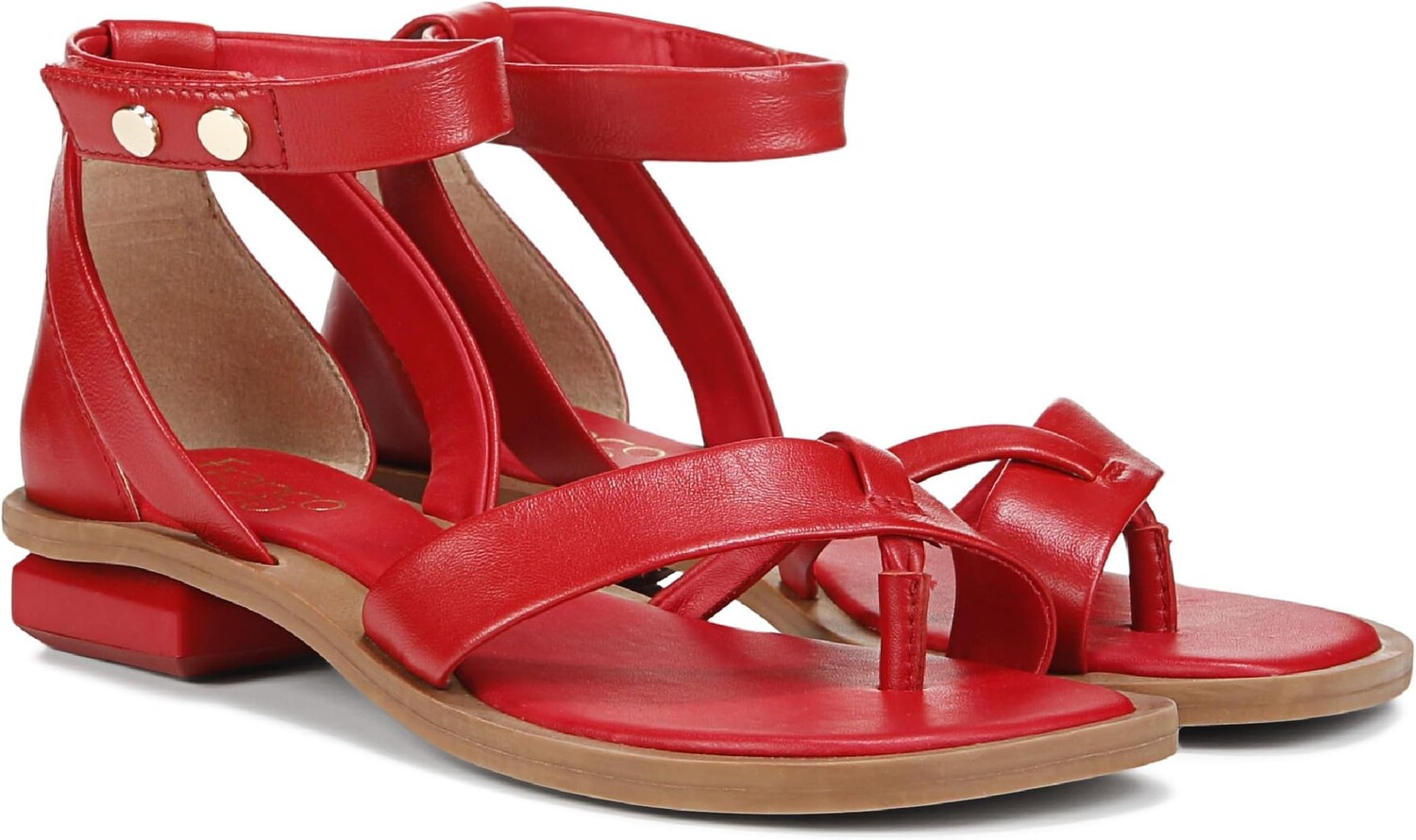 

Сандалии Franco Sarto Parker, цвет Cherry Red Leather