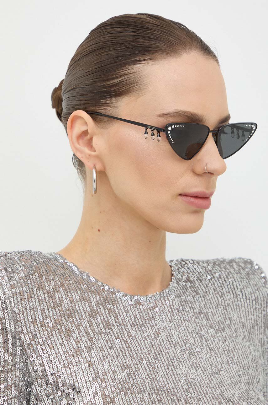 

Солнцезащитные очки Jimmy Choo, черный