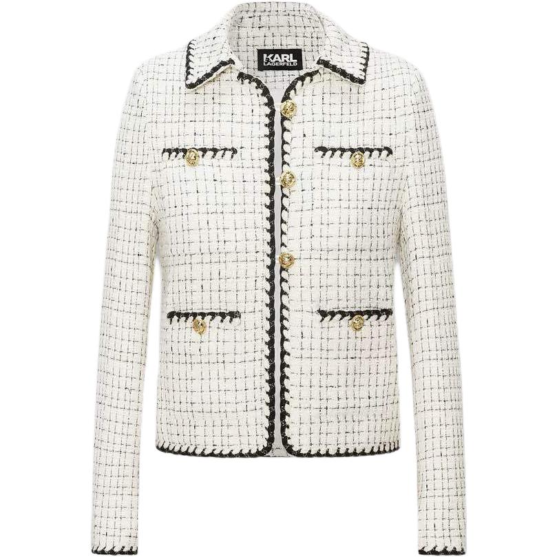 

KARL LAGERFELD Куртки и пальто женские белые KARL LAGERFELD / Karl Lagerfeld Jeans