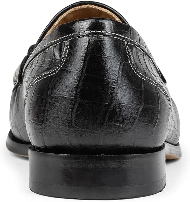 Мужские туфли Donald Pliner Nickolas Crocco, Black — фото 3