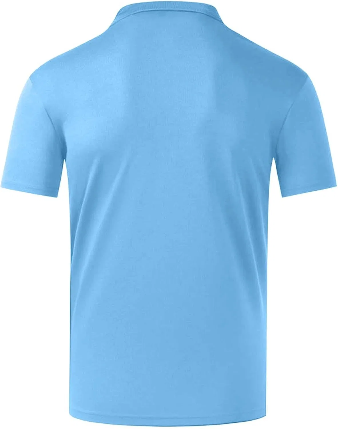Женская блуза с коротким рукавом, Button Down, Generic, A#01light Blue