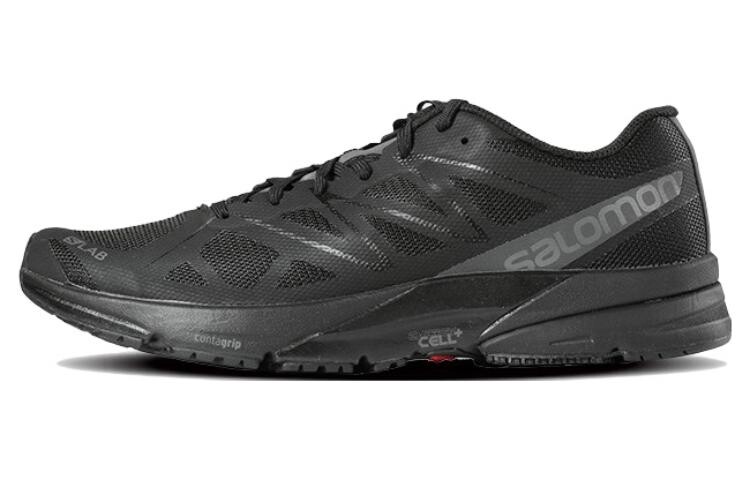 

Кроссовки мужские низкие черные Salomon