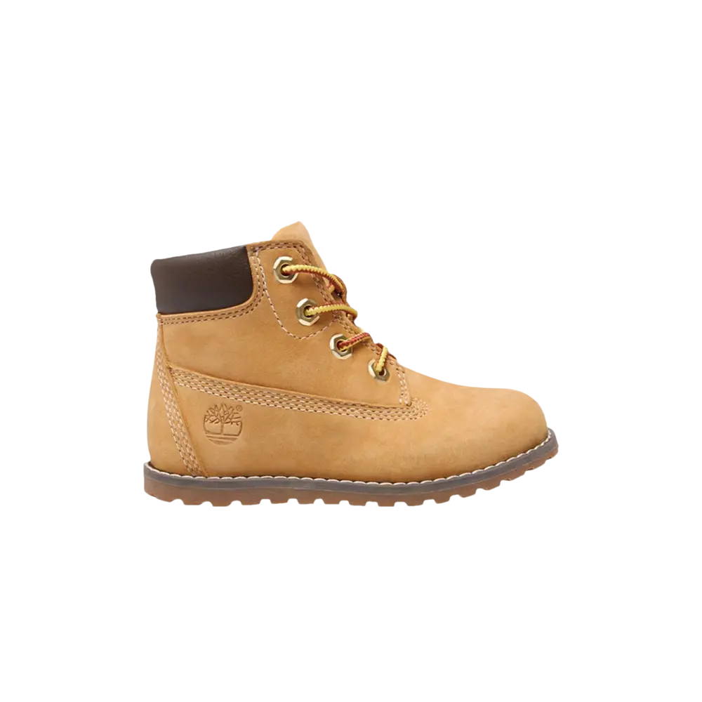 

Ботинки Pokey Pine 6 Inch Zip Toddler Timberland, коричневый