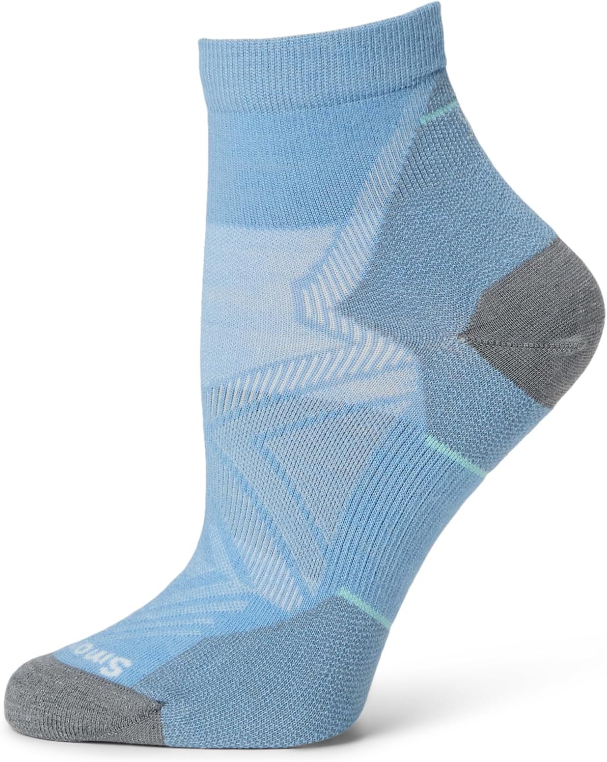 

Носки Smartwool Women's Run Zero Cushion Ankle, Serene Blue