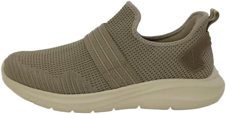 

Мужские модные кроссовки, слипоны, легкие дышащие спортивные туфли Super Striker, бежевый