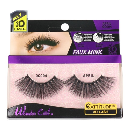 

Wonder Cat Lash April - накладные ресницы Ebin New York