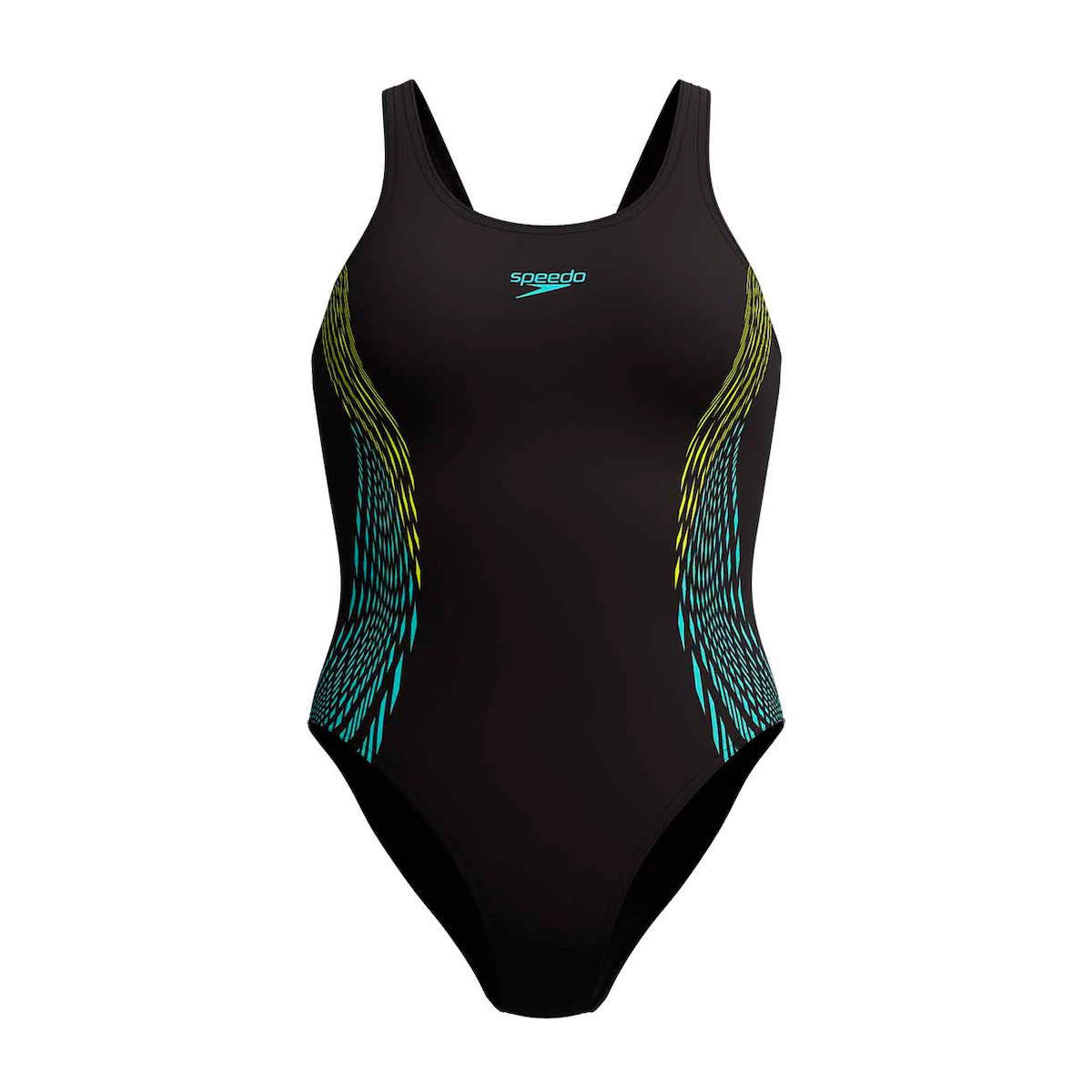 

Женский купальник Speedo с открытой спиной, желтый