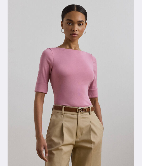 

Блуза Regular fit Lauren Ralph Lauren, розовый