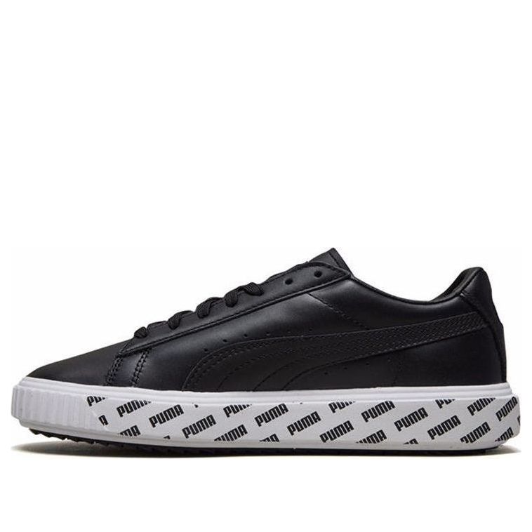 

Кеды PUMA Breaker Retro Low Top Casual Skate Shoes Unisex Black, черный