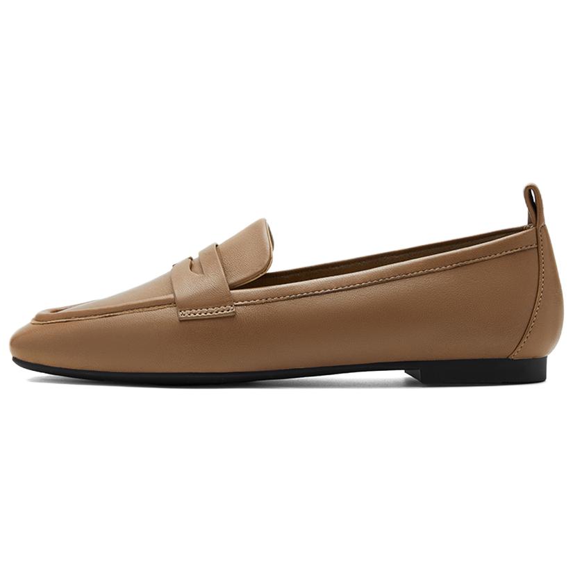 NINE WEST Женские лоферы черные с кофейным оттенком, цвет Coffee