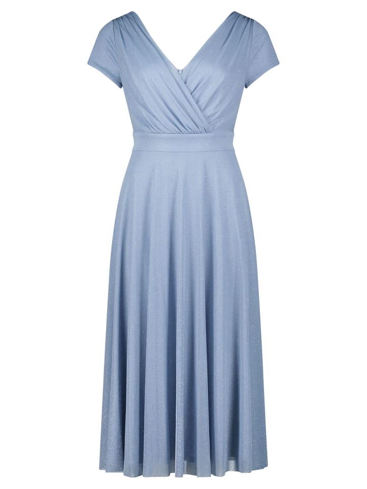 

Короткое платье Vera Mont, цвет blue/silver