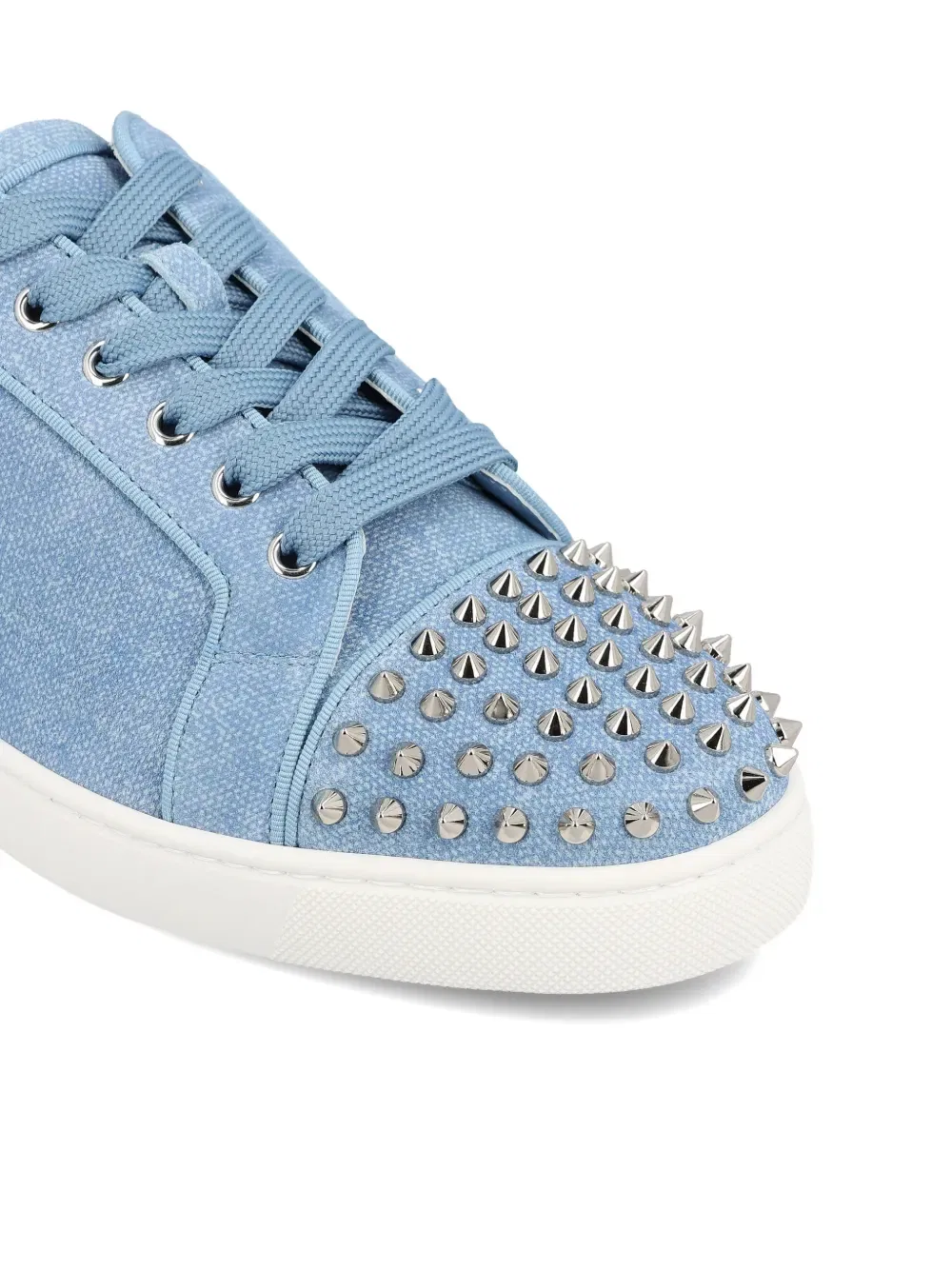 Кроссовки Louis Junior с шипами Christian Louboutin, синий — фото 4