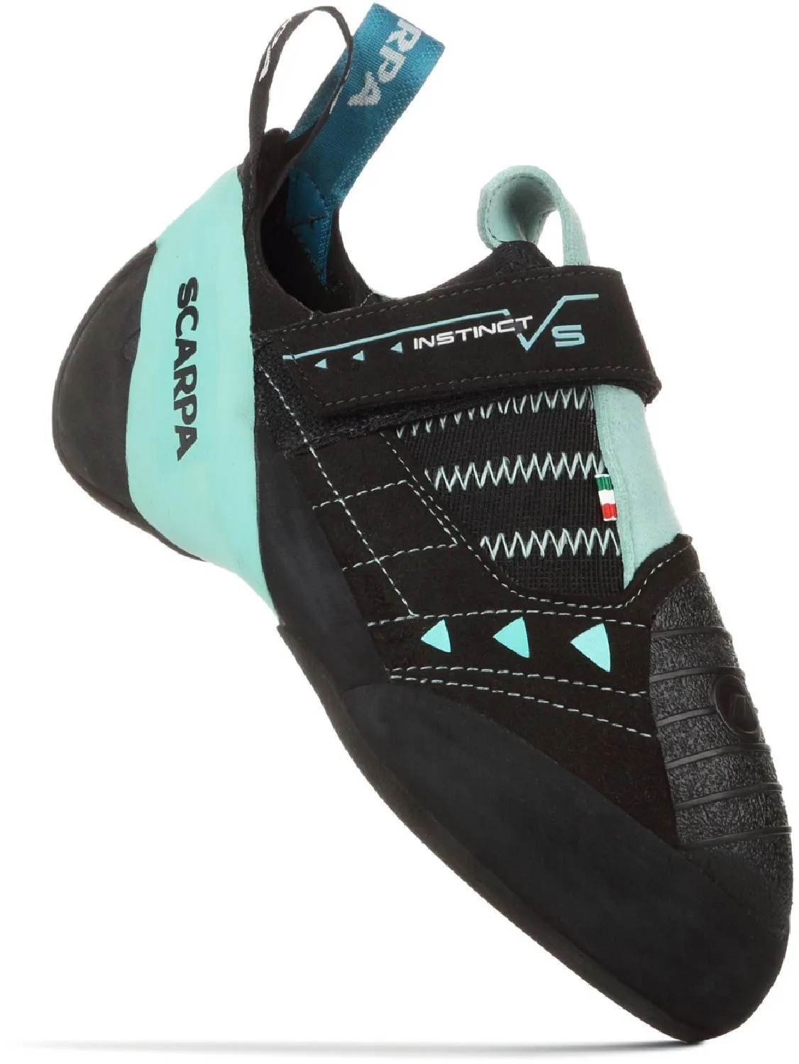 Женские туфли для скалолазания Instinct VS Scarpa, Black/Aqua — фото 3