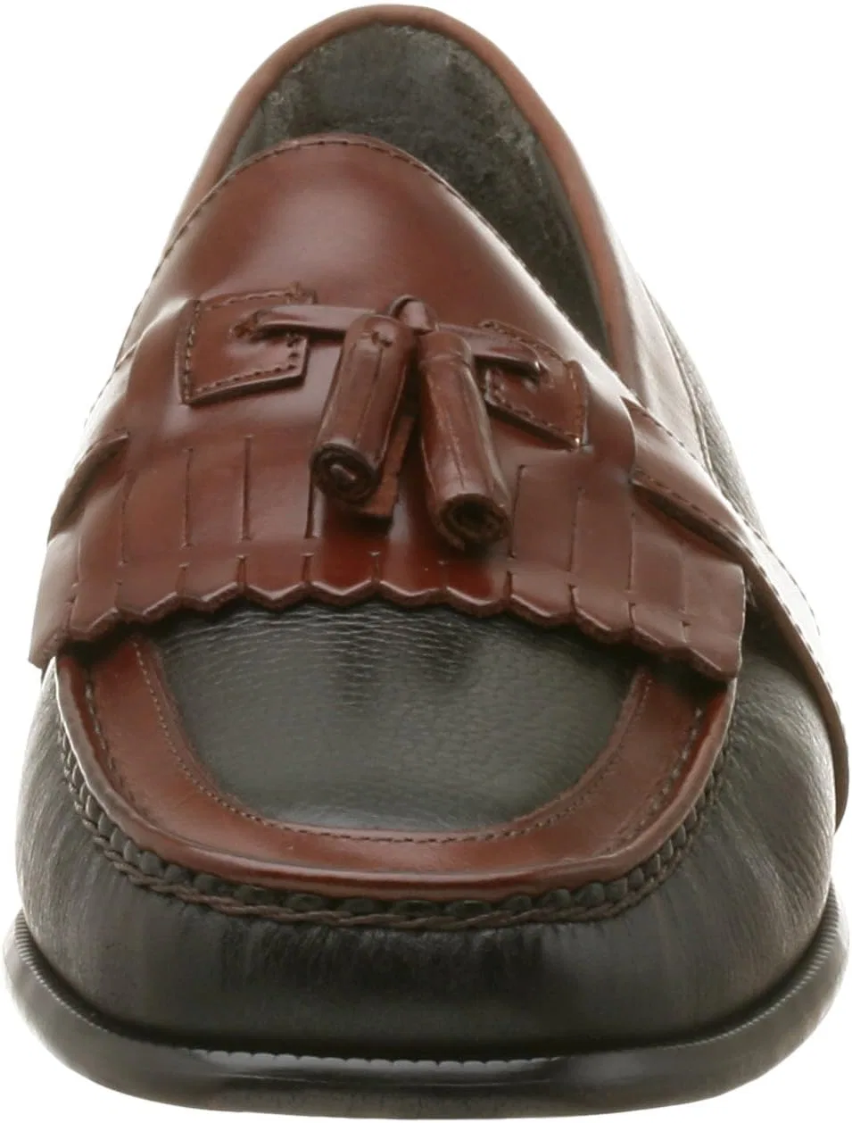 Лоферы с кисточкой Florsheim, Cognac/Black — фото 2