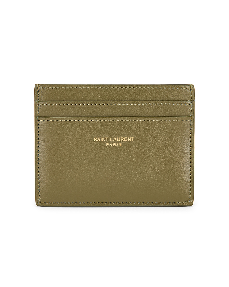 

Чехол для кредитных карт Saint Laurent, Strong Moss