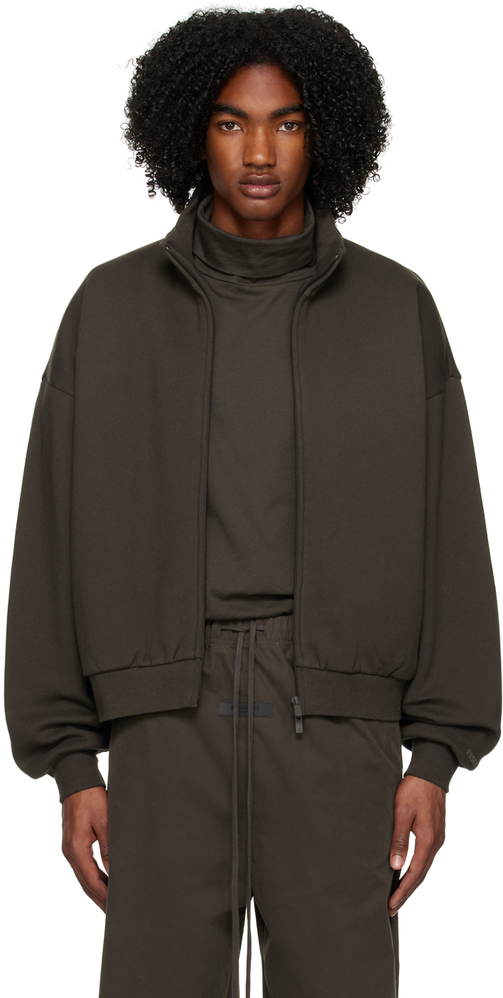 

Серая куртка на молнии Fear of God ESSENTIALS