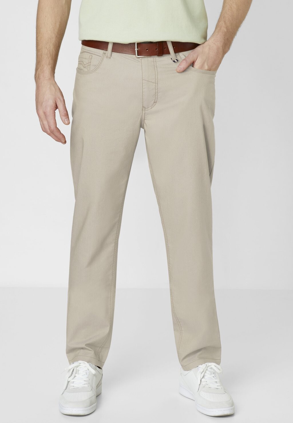 

Брюки MILTON REGULAR FIT 5-POCKET MIT STRETCHANTEIL Redpoint, цвет beige