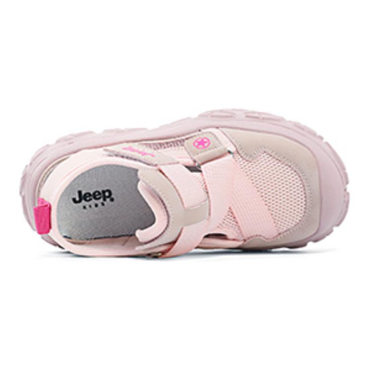 Антискользящие износостойкие детские сандалии Pink Kids' Jeep — фото 3