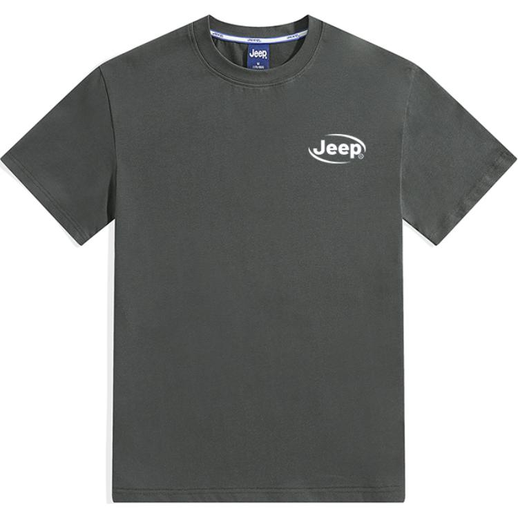 

Футболка Unisex Crew Neck Moderate Heavyweight Jeep, темно-серый