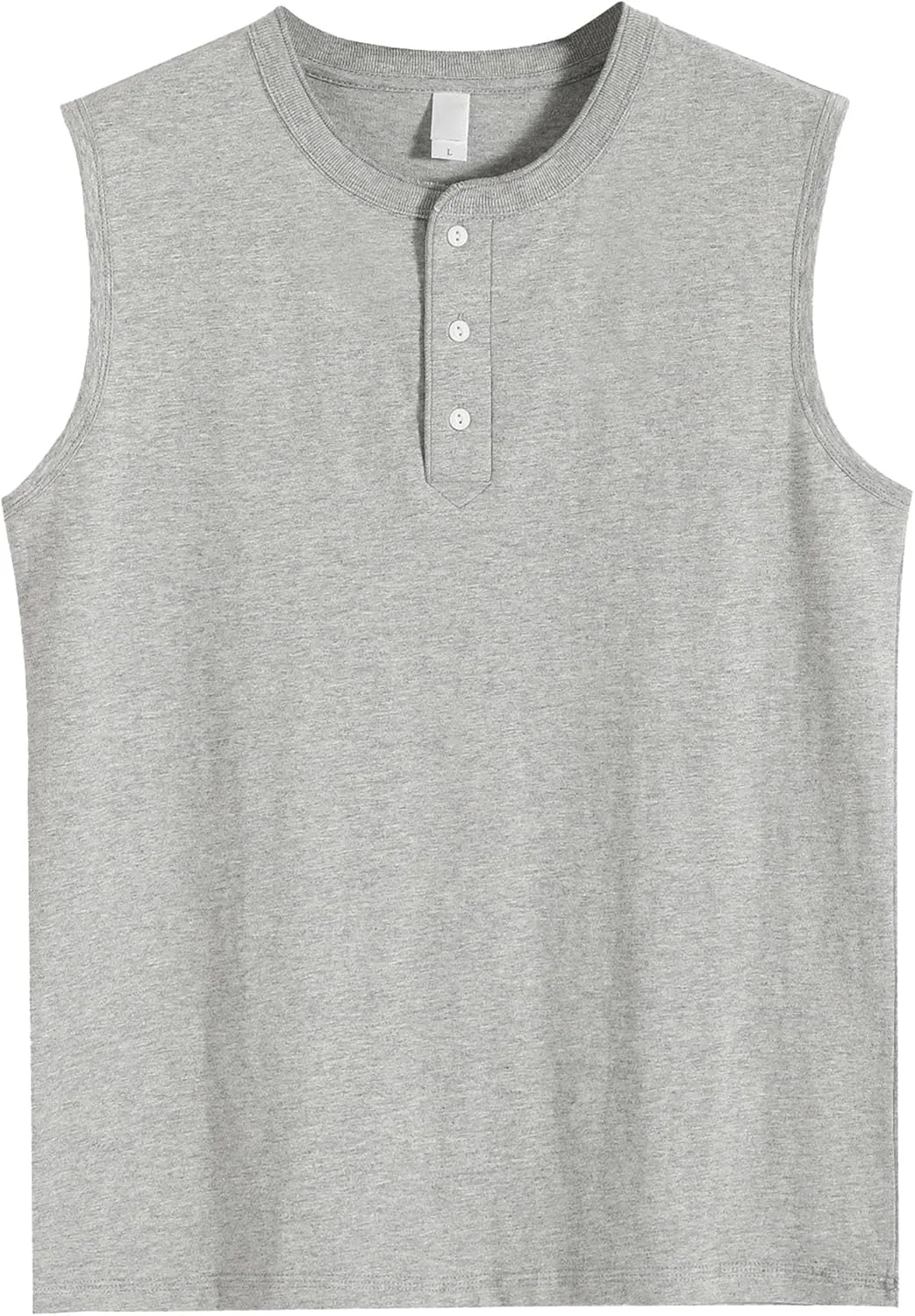 

Мужская футболка-поло Henley без рукавов VgueElegc