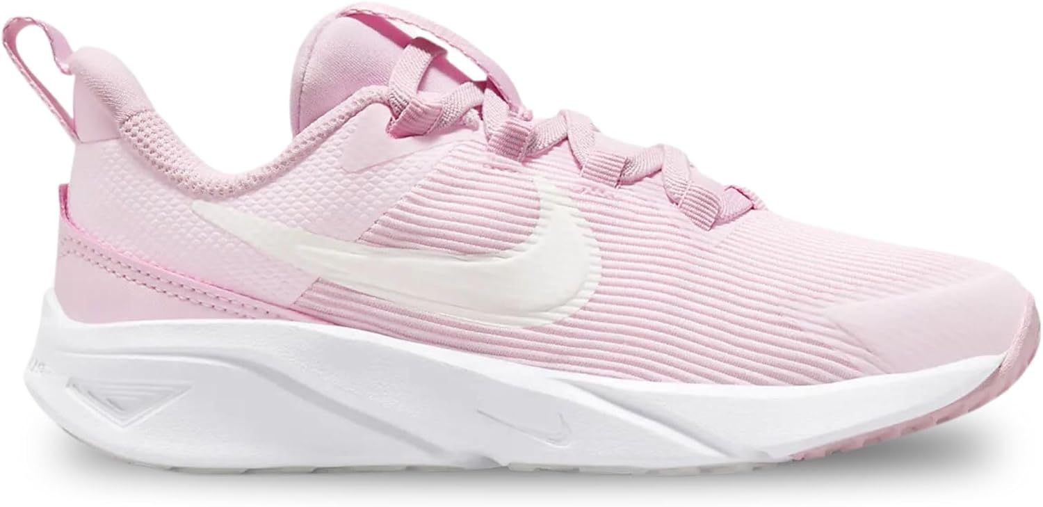 Детские кроссовки Nike Star Runner Unisex-Child 4 Nn (Gs), белый/розовый — фото 2