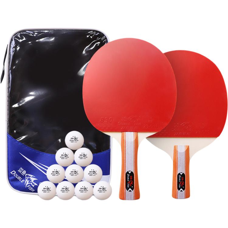 

DOUBLE FISH Ракетка для настольного тенниса DOUBLEFISH Unisex Pure Wood Black Red