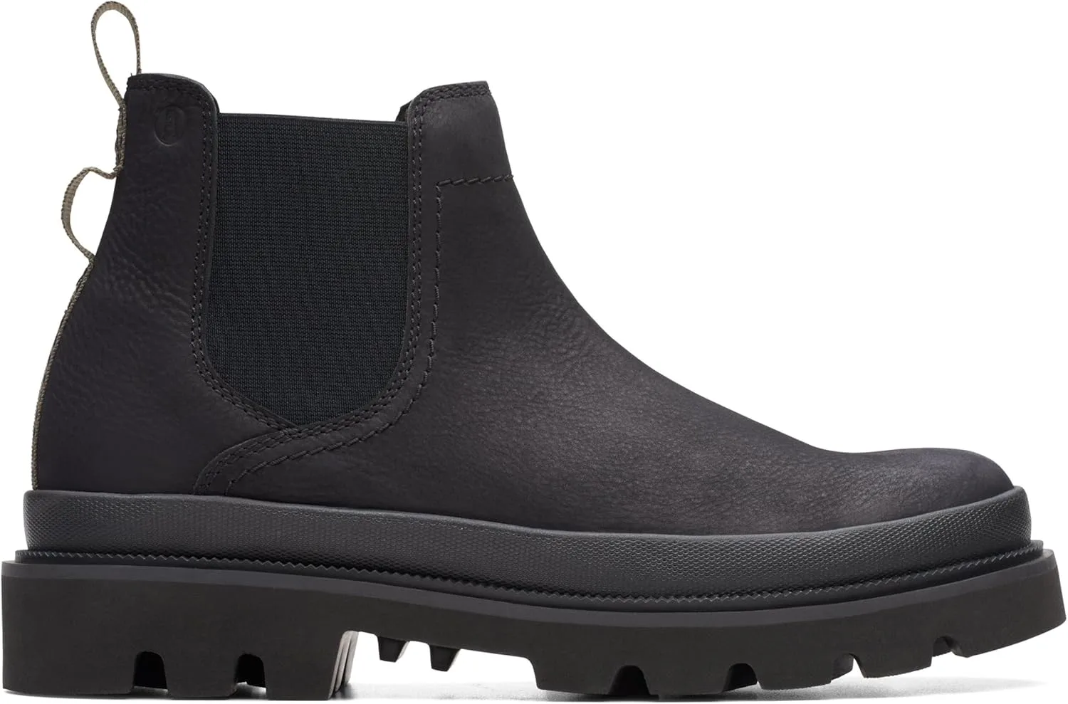 Ботинки Clarks Chelsea, топ Badell, черный