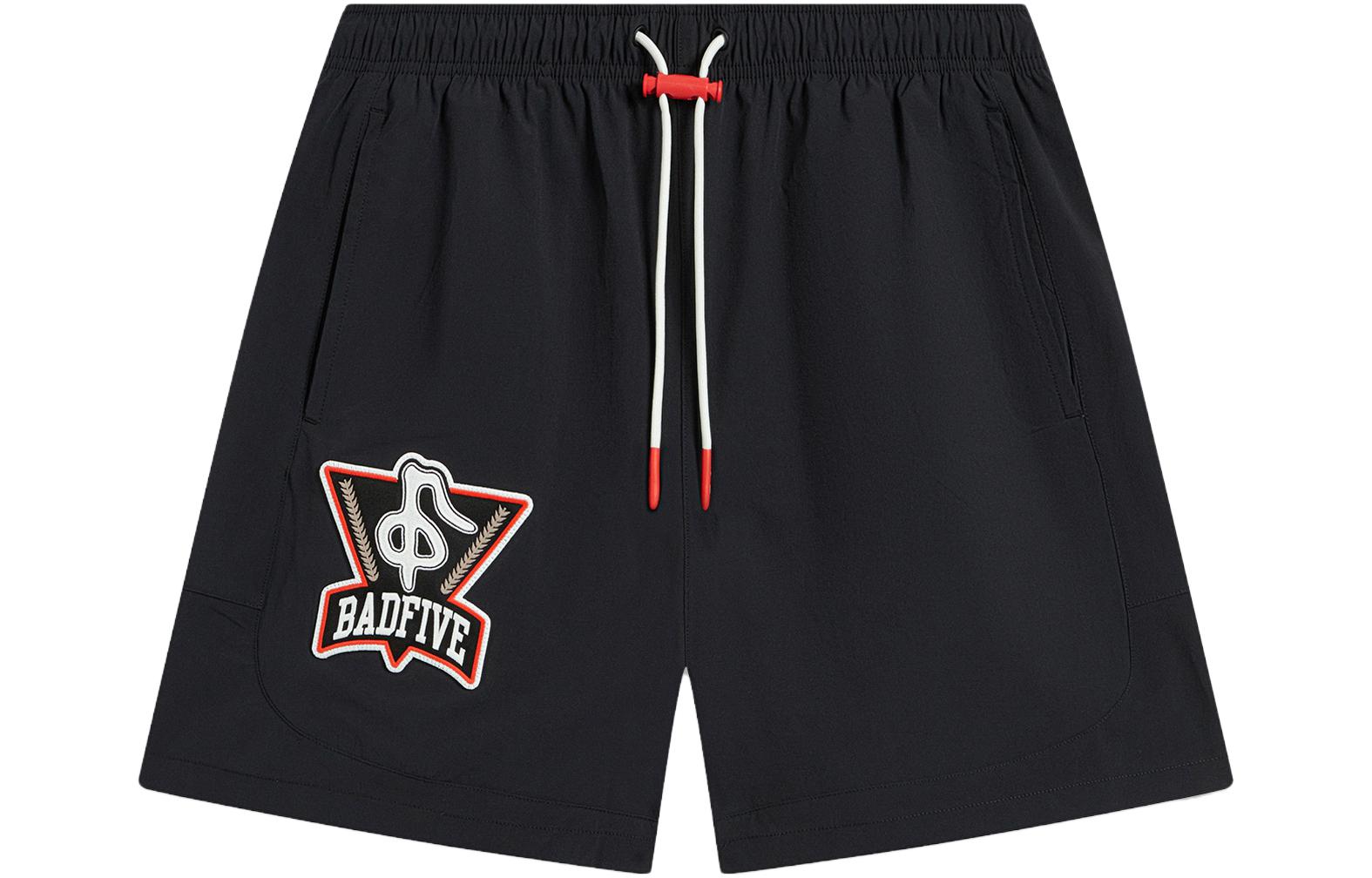 

Мужские повседневные шорты Li Ning, черные, средней высоты