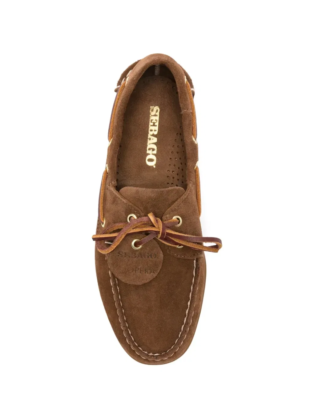 Топсайдеры Docksides Sebago, коричневый — фото 4