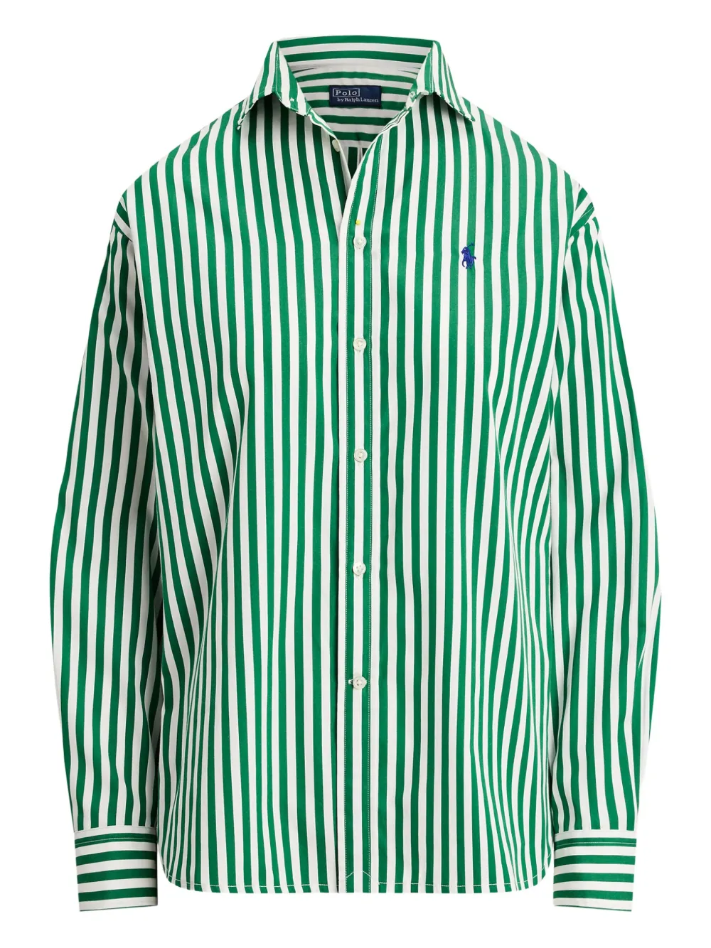 

Полосатая рубашка на пуговицах POLO RALPH LAUREN, зеленый