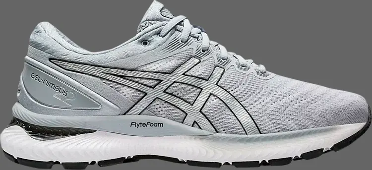 

Кроссовки gel nimbus 22 'pure silver' Asics, серебряный, Серый, Кроссовки gel nimbus 22 'pure silver' Asics, серебряный