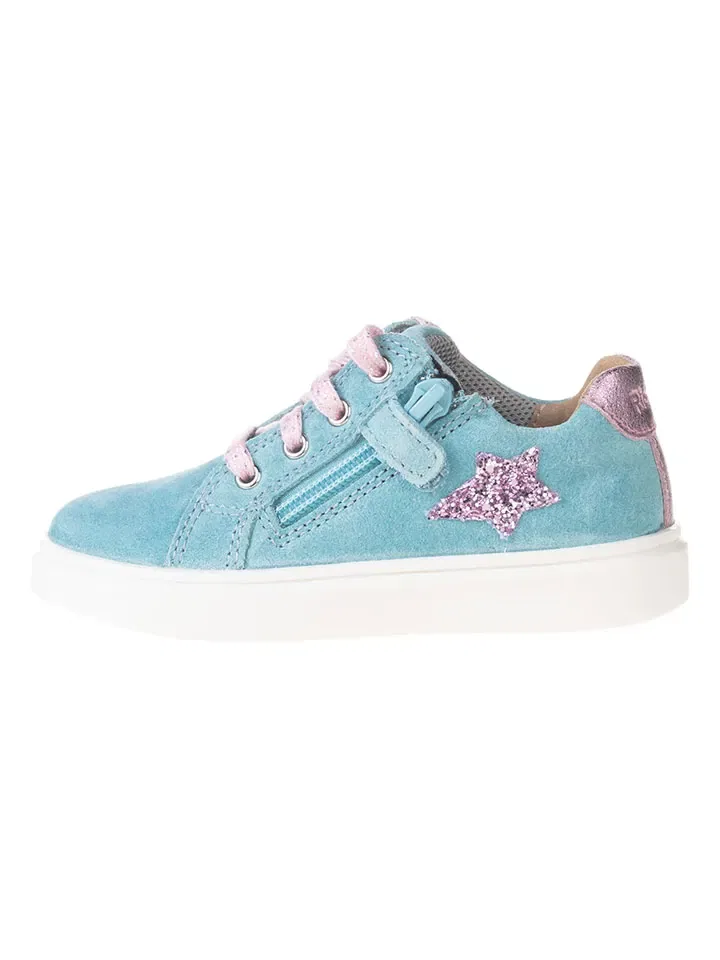 Кроссовки кожаные Flora Richter Shoes, голубой