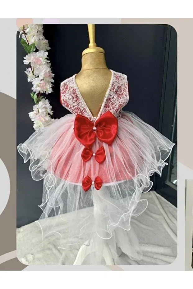 Детский комплект для девочек хлопковый Vanilyashop, Red