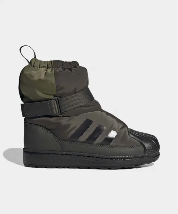 Ботинки Superstar 360 Winterize для детей, Adidas Kids, оливковый