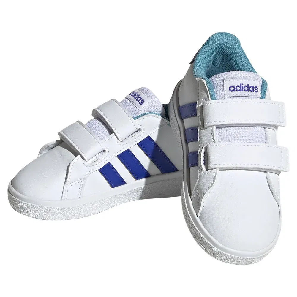 Кроссовки Grand Court 20 Cf Adidas, белый — фото 4