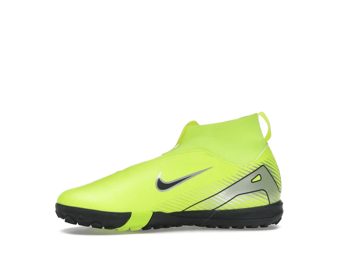 Детские кроссовки для футбола Nike Mercurial Superfly 10 Academy TF, Volt/Black — фото 3