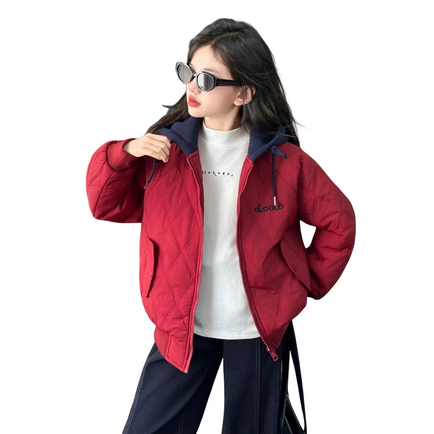 Детское пальто с наполнителем Lanza, Red
