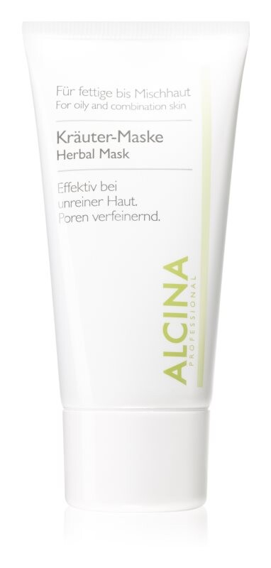 

Травяная маска против жирного блеска и расширенных пор Alcina For Oily Skin