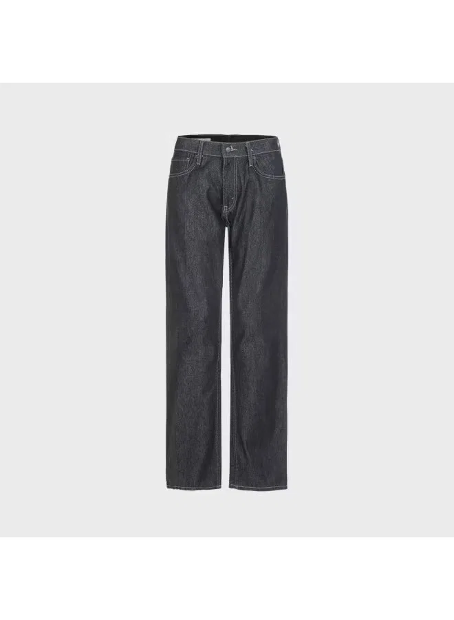 Джинсы классические хлопковые Zara, темно-синий — фото 2