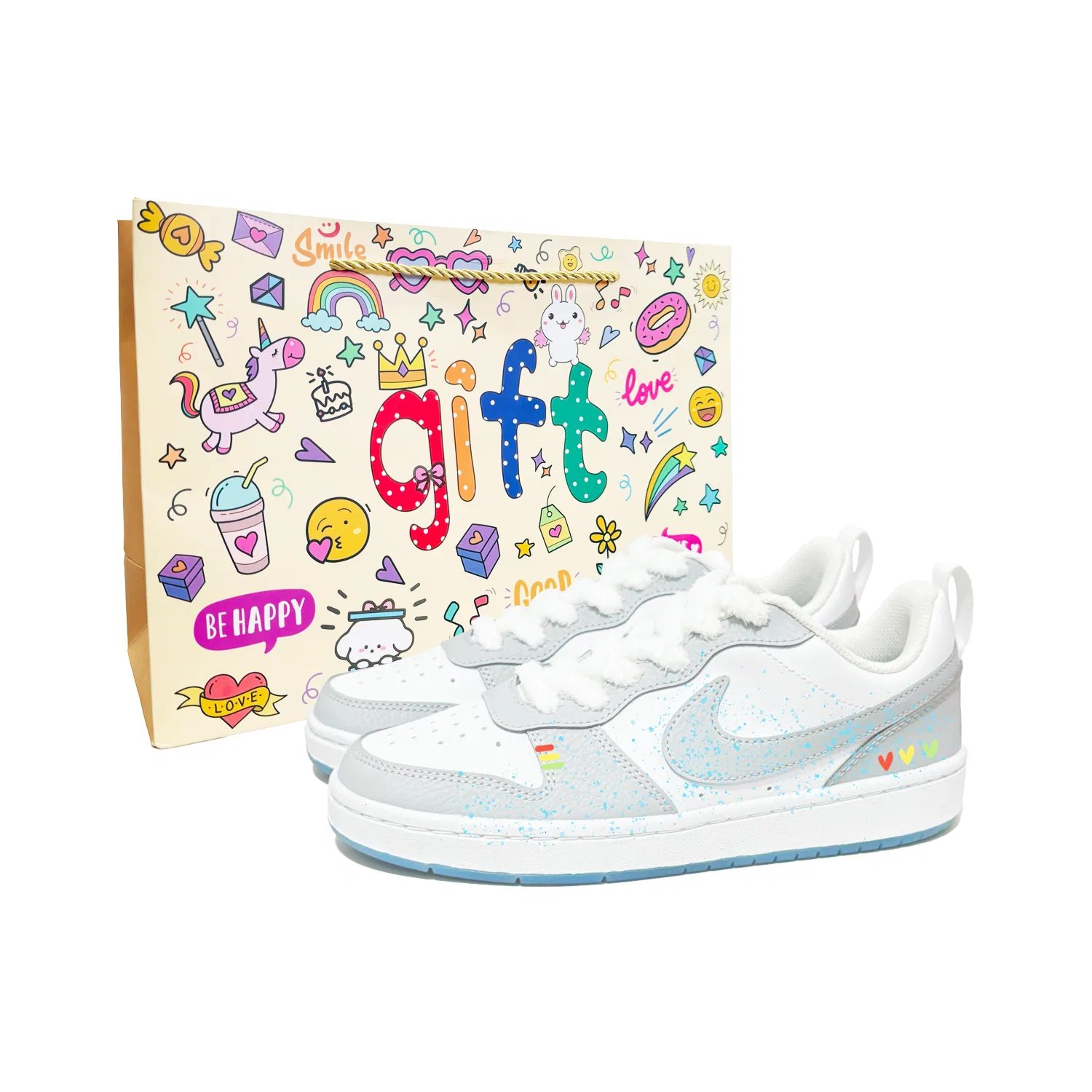 Кеды для скейтбординга Court Borough, Nike, Gray