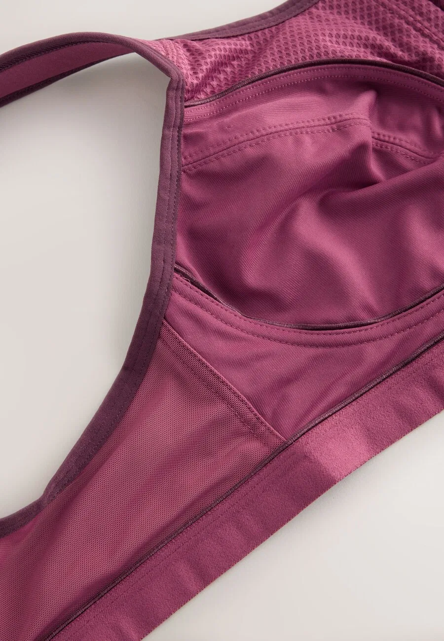 Спортивный бюстгальтер Next Bralette в ягодном цвете — фото 3