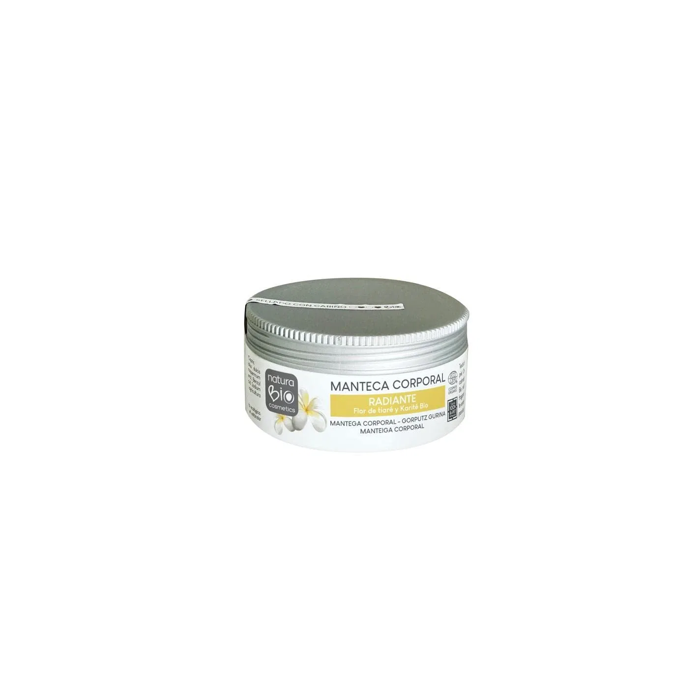 Масло для тела Body Butter Radian Tiare Karite, Naturabio Cosmetics, 200 мл