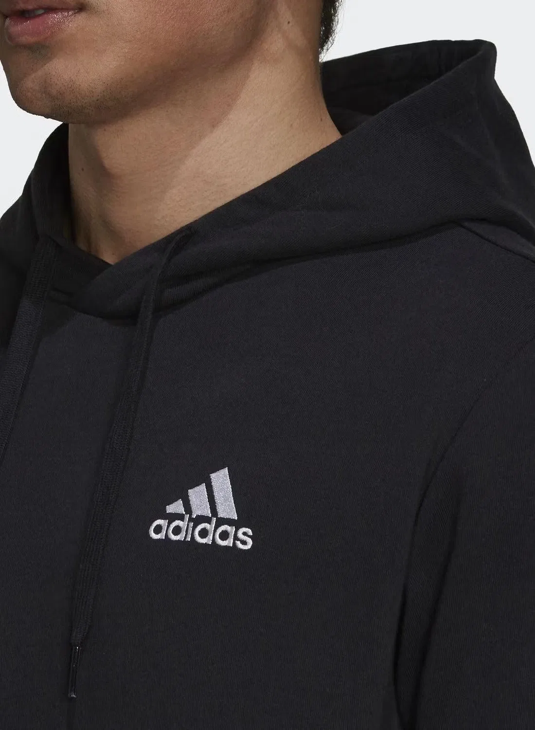 Свитшот с капюшоном M Feelcozy Hd Adidas, черный — фото 4